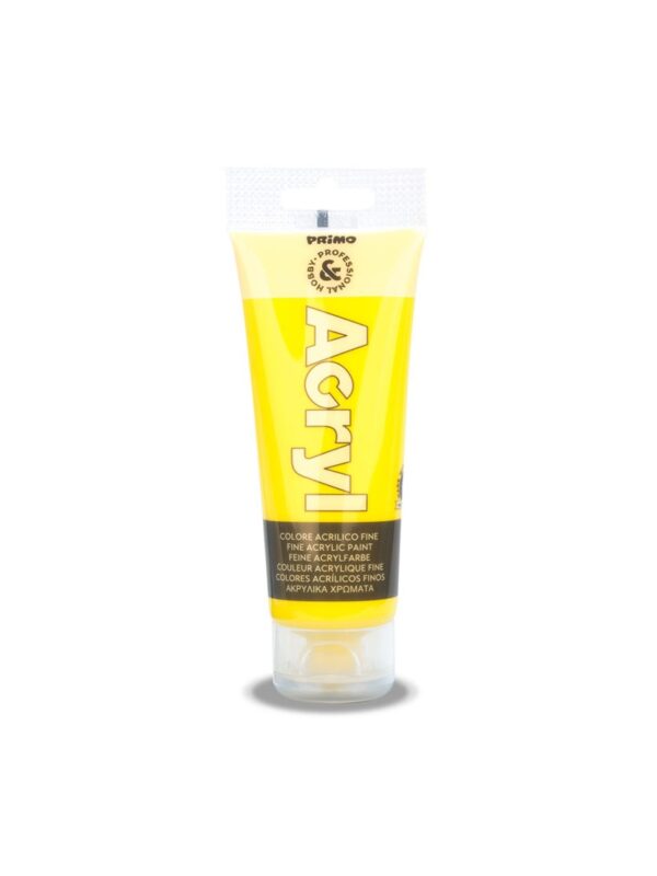 Ακρυλικά χρώματα σωληνάριο 75ML Κίτρινο Light yellow CMP