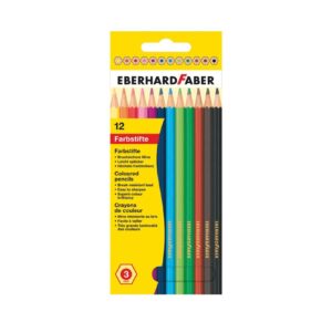 Ξυλομπογιές 12 χρωμάτων Eberhard Faber