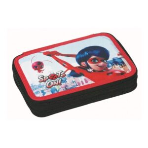 Κασετίνα GIM διπλή Ladybug super heroes 346-03100