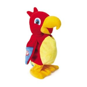 Real Fun Toys Ripetix Perry Λούτρινο Παπαγάλος 20 Εκ.
