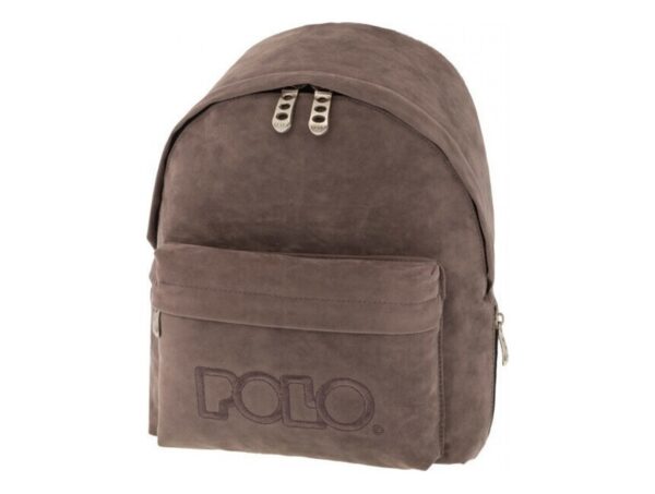 oie_TwHJqCfOzlqT Σακίδιο πλάτης Polo mini velvet γκρί 9-07-149-09