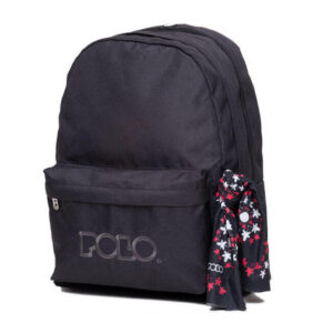 Σακίδιο πλάτης Polo Original Double  9-01-235-02 μαύρο