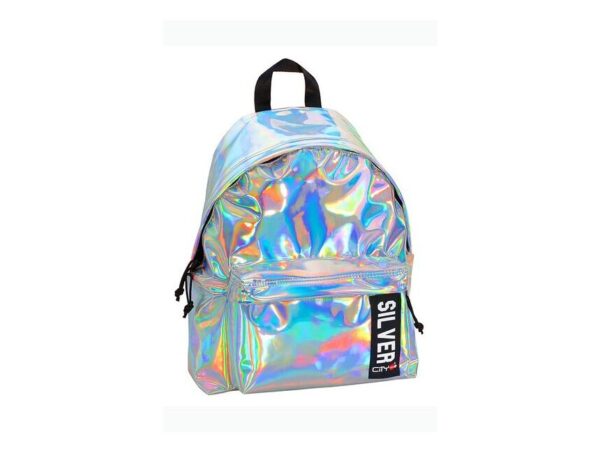 Σακίδιο πλάτης Lycsac CITY TRENDY SILVER THE DROP LIMITED   CL22217