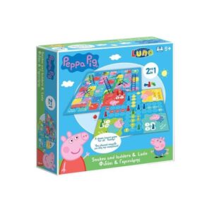 Επιτραπέζιο Παιχνίδι Φιδάκι-Γκρινιάρης Peppa Pig, Luna Toys, 21,5x21,5x5 εκ.