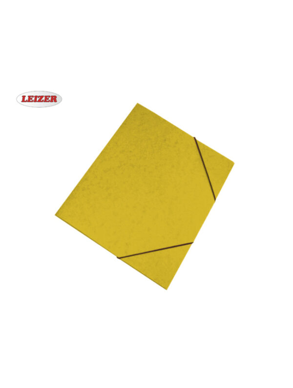 Ντοσιέ Λάστιχο Prespan 25x35 κίτρινο