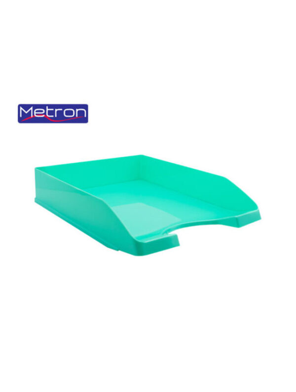 oie_epSMT9EMpnHP Metron  Δίσκος γραφείου πλαστικός Παστέλ τιρκουάζ