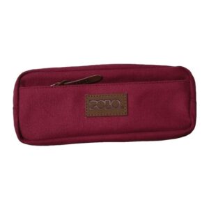 Κασετίνα Polo Canvas  9-37-257 μπορντώ