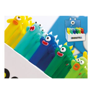 Στυλό Total Gift XL1574 Little monsters pens 15cm,1τεμάχιο
