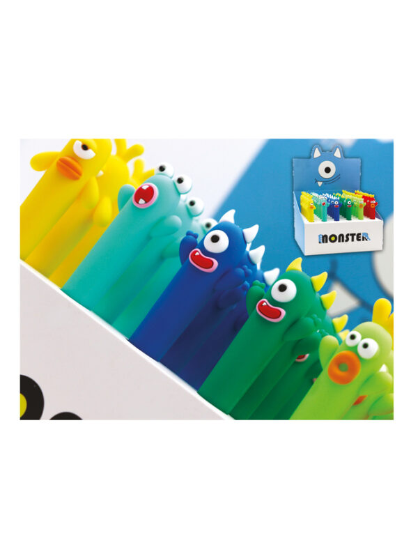 oie_qpAnRXXccpXD Στυλό Total Gift XL1574 Little monsters pens 15cm,1τεμάχιο