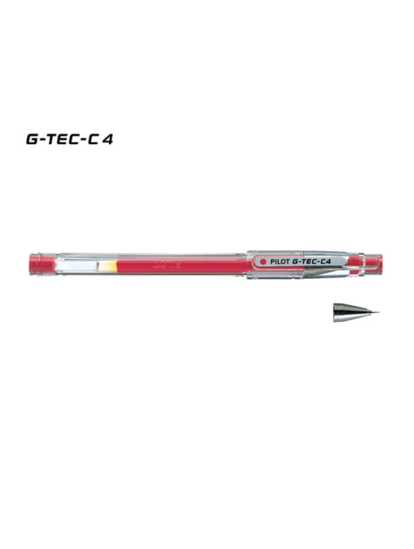oie_teQ0HO9eugoI Pilot Στυλό πενάκι G-TEC C4 0,4mm Κόκκινο