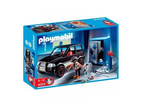 Playmobil Ληστής Και Όχημα Διαφυγής κωδ.4059