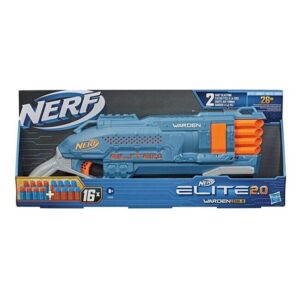 Hasbro Nerf Elite 2.0 Warden Db-8 Εκτοξευτής Με 16 Βελάκια E9959