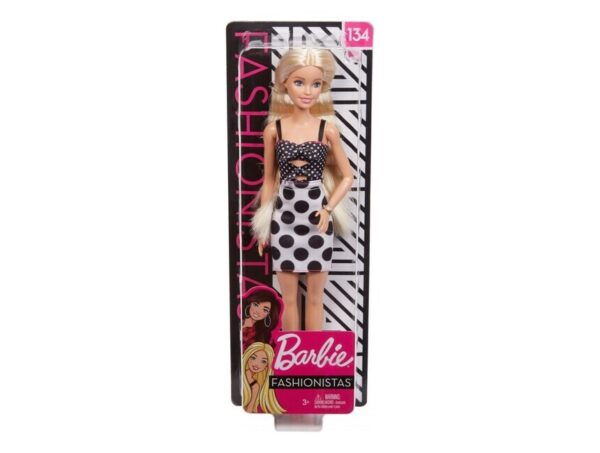 Mattel Barbie Fashionistas Κούκλα No. 134 Με Μακριά Ξανθά Μαλλιά FBR37 / GHW50