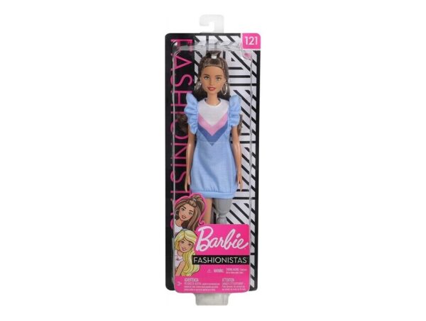 oie_HG0LlMOkmxl2 Mattel Barbie Fashionistas 121 Original Μελάχρινη Κούκλα Με Προσθετικό Πόδι FBR37 / FXL54