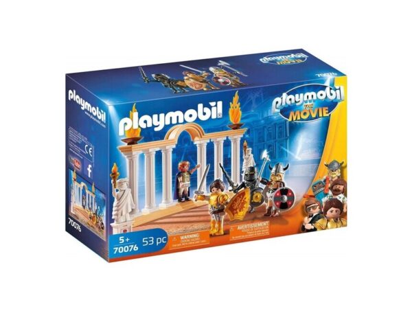 oie_OVFfE2KBRH4m Playmobil The Movie Ο Αυτοκράτορας Μάξιμος Στο Κολοσσαίο κωδ.70076