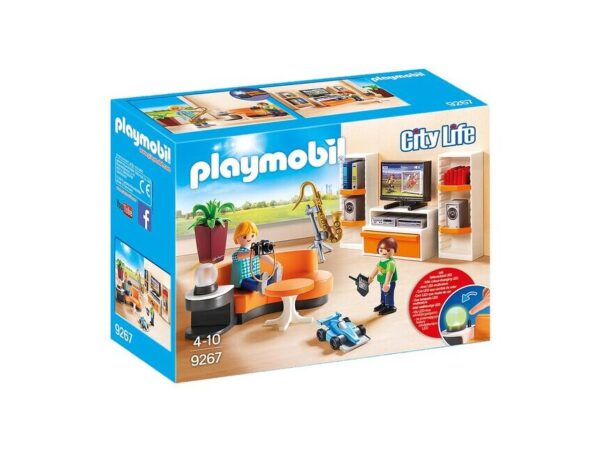oie_QwlSzcOUuU2D Playmobil City Life - Μοντέρνο Καθιστικό 9267
