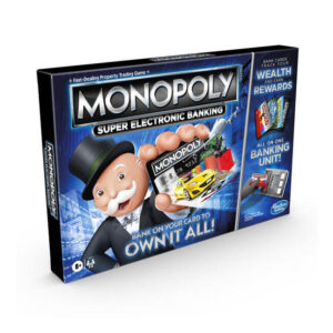 Hasbro Monopoly Super Electronic Banking Ηλεκτρονική Εξαργύρωση Bonus E8978