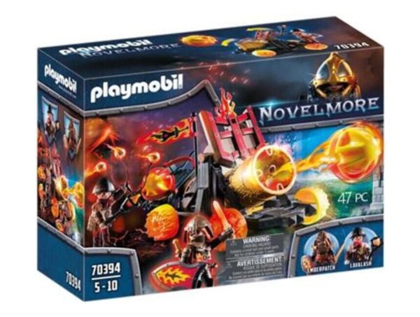 Playmobil Novelmore Ιππότες Του Μπέρναμ Με Κανόνι Λάβας κωδ.70394
