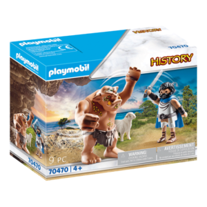 Playmobil History Ο Οδυσσέας Και Ο Κύκλωπας Πολύφημος 70470