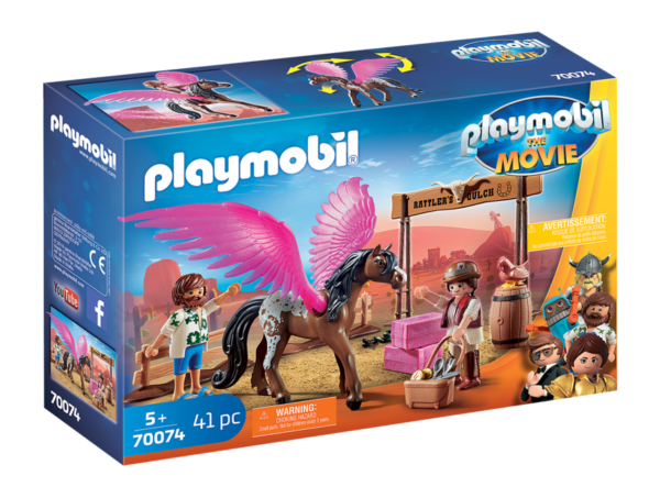 Playmobil Η Μάρλα και ο Ντελ στην Άγρια Δύση 70074