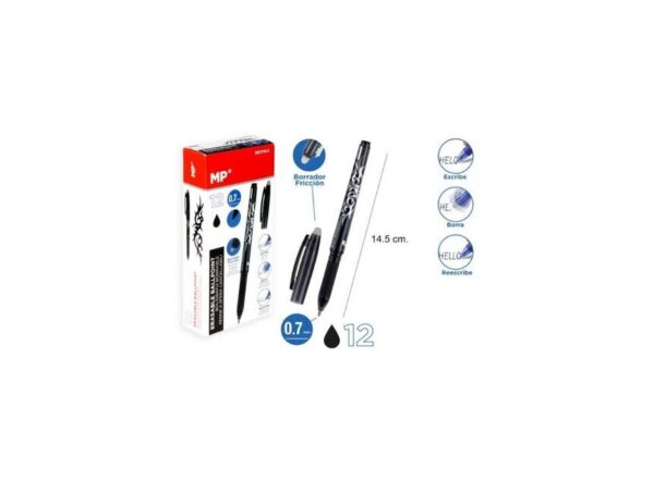 oie_IBzJvIMA0suc Στυλό Ball Pen 0.7mm ERASABLE μαύρο MP