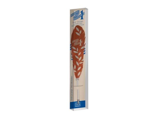 oie_yqktiupp3vML Στυλό με χρωματιστό φτερό σε θήκη Ελλάδα 2021 - Πράσινο