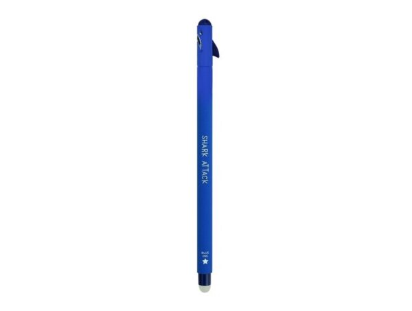oie_4C34YZHyUeWP LEGAMI ΣΤΥΛΟ ERASABLE SHARK BLUE-EPBLUKIT6