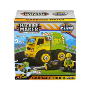 Machine Maker Φορτηγό Απορριμάτων - Υπηρεσία Καθαρισμός Πόλης 40043