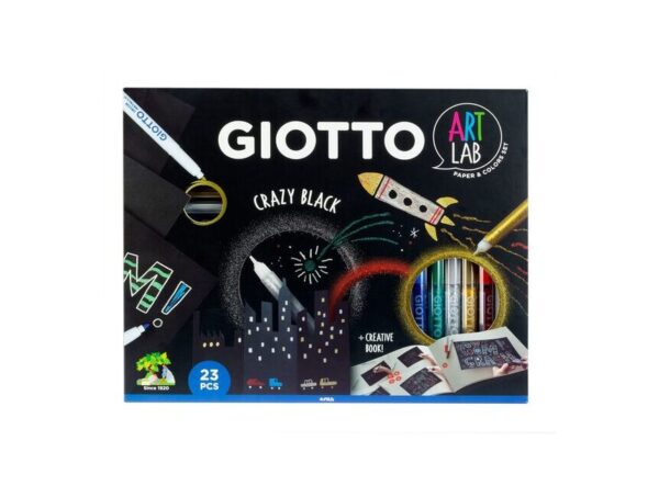 Giotto Εργαστήριο Ζωγραφικής Crazy Black-581600