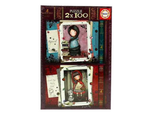 oie_GLEPwMZcWoMT Παζλ Ραπουνζέλ και Κοκκινοσκουφίτσα 2x100pcs Educa-17822