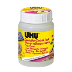 Κόλλα UHU Glue Varnish 150ml - Κόλλα για πάζλ