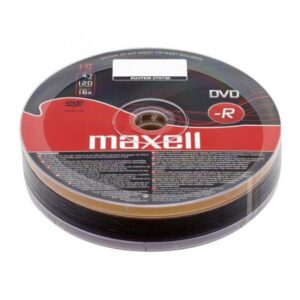 Maxell DVD-R 4,7 GB/120 min 16x 10 Τεμ.σε Ζελατίνα-275730