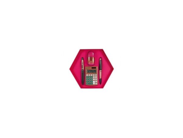 oie_OSIgAfLonk5p Σέτ δώρου Milan copper pink 4 τμχ (γόμα - ξύστρα μονή, στυλό, μηχ.μολύβι με γόμα, αριθμομηχανή) MILAN