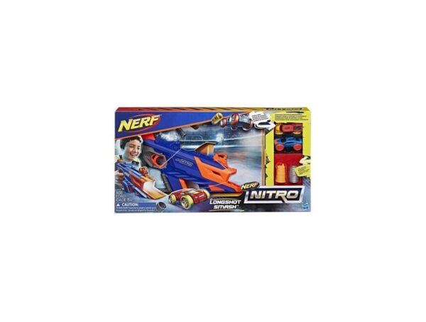oie_S3VpohCIvEZs Hasbro NERF Nitro Longshot Smash Εκτοξευτής Με Αυτοκινητάκια C0784