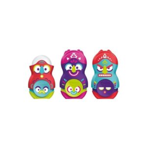 MMaped Duo Totem Loopy Γόμα Και Ξύστρα Μονή - 3 Σχέδια 049131