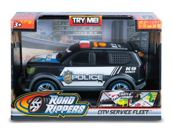 ΟΧΗΜΑ ROAD RIPPERS POLICE SUV WITH DOG 1/18
