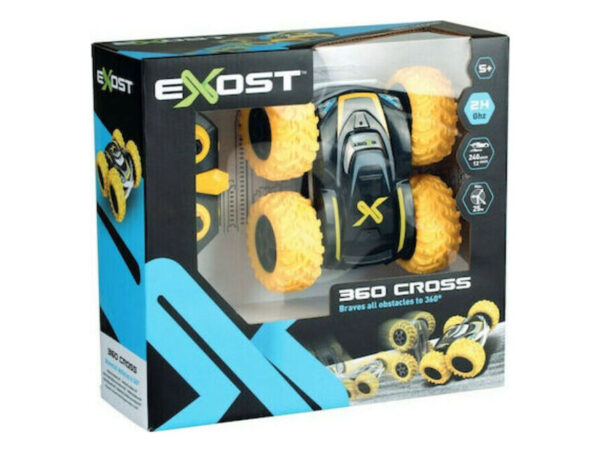 oie_oSO8zgO3vISL (1) Τηλεκατευθυνόμενο Exost 360 Cross Κίτρινο