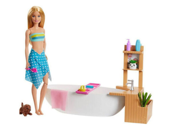 Barbie Wellness - Τζακούζι με Κούκλα