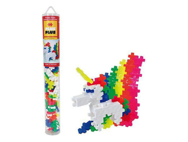 Plus Plus Τουβλάκια σε Σωλήνα 100τεμ Μονόκερος - 4109