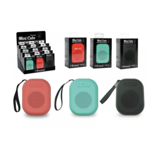 Ηχεία i-TOTAL CM3227 ΜΙΝΙ CUBE MULTIMEDIA Μαύρο