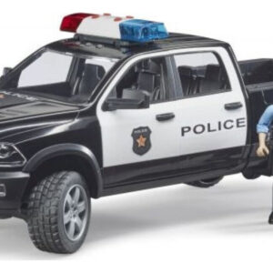 Bruder Αστυνομικό RAM 2500 με άνδρα αστυνομικό (02505)