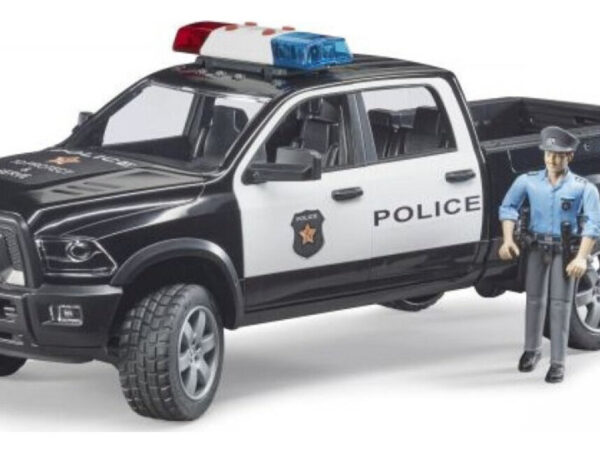 Bruder Αστυνομικό RAM 2500 με άνδρα αστυνομικό (02505)