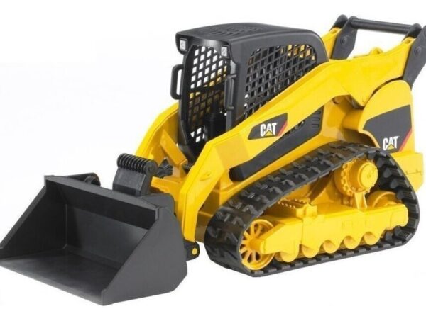 Διαβολάκι CAT με ερπήστριες και φορτωτή Bruder  (02136)