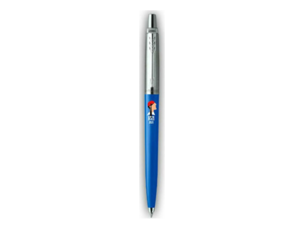 oie_v53zaaB3NWAT PARKER Επετειακό στυλό Jotter 1821-2021 γαλάζιο - τσολιάς