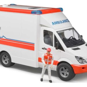 Bruder Ασθενοφόρο Mercedes Sprinter με οδηγό (02536)