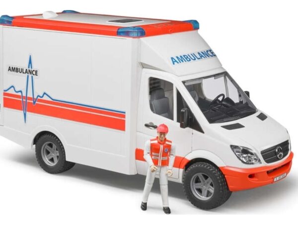 oie_xkdmXs1ZBAQy Bruder Ασθενοφόρο Mercedes Sprinter με οδηγό (02536)