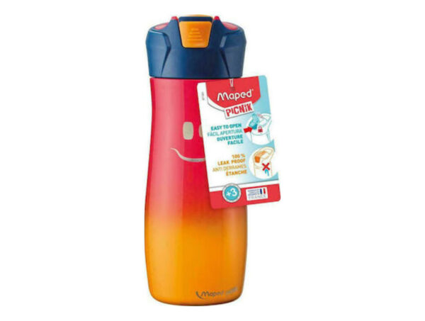 oie_72Cz70cVSAwP Maped Ανοξείδωτο Παγούρι Picnic Ροζ 580ml -871301