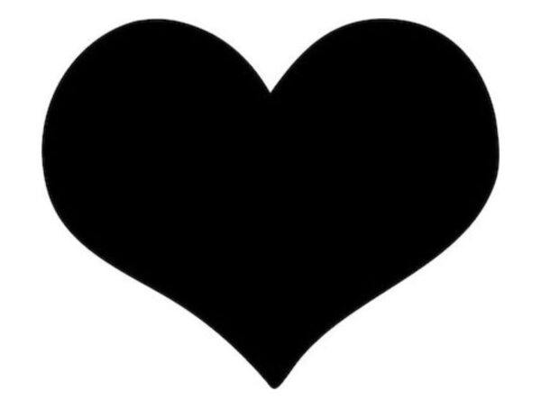 Μαυροπίνακας τοίχου Καρδιά Securit FB-HEART