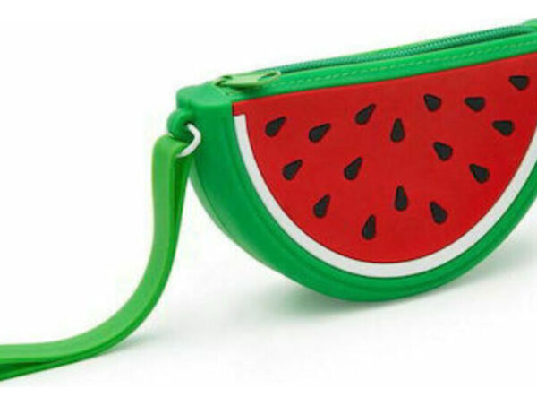 ΠΟΡΤΟΦΟΛΑΚΙ ΑΠΟ ΣΙΛΙΚΟΝΗ LEGAMI SILICONE COIN PURSE WATERMELON (ΚΑΡΠΟΥΖΙ) SP0002