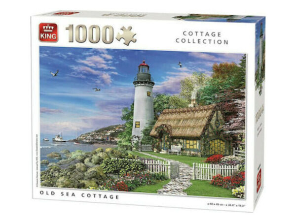 oie_0jV4SErj37st King Παζλ Old Sea Cottage 1000 Τεμάχια Cottage Collection
